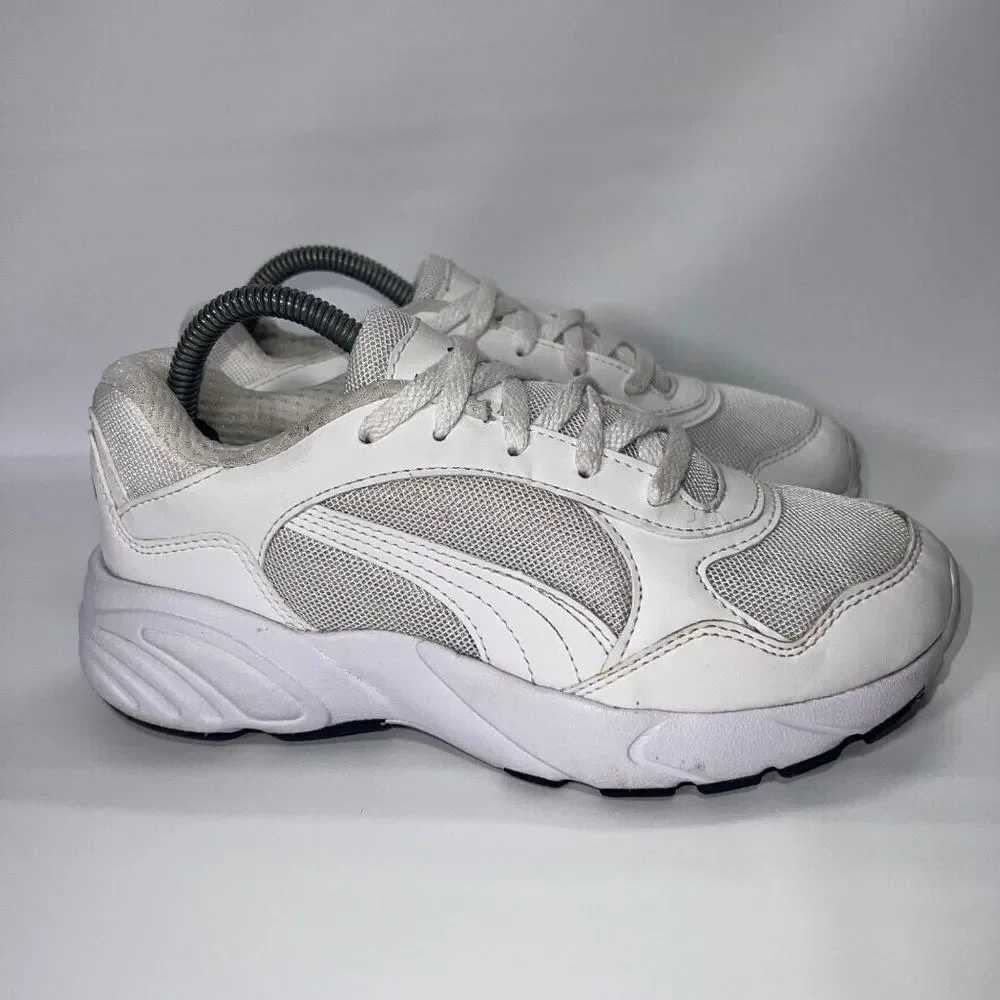 Puma RS‎ Connect Trainers Triple White 369751-03 Youth 3.5